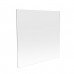 FixtureDisplays® Transparent Acrylic Square Board Clear Sign Board Square Acrylic Sheet 10.5x10.5